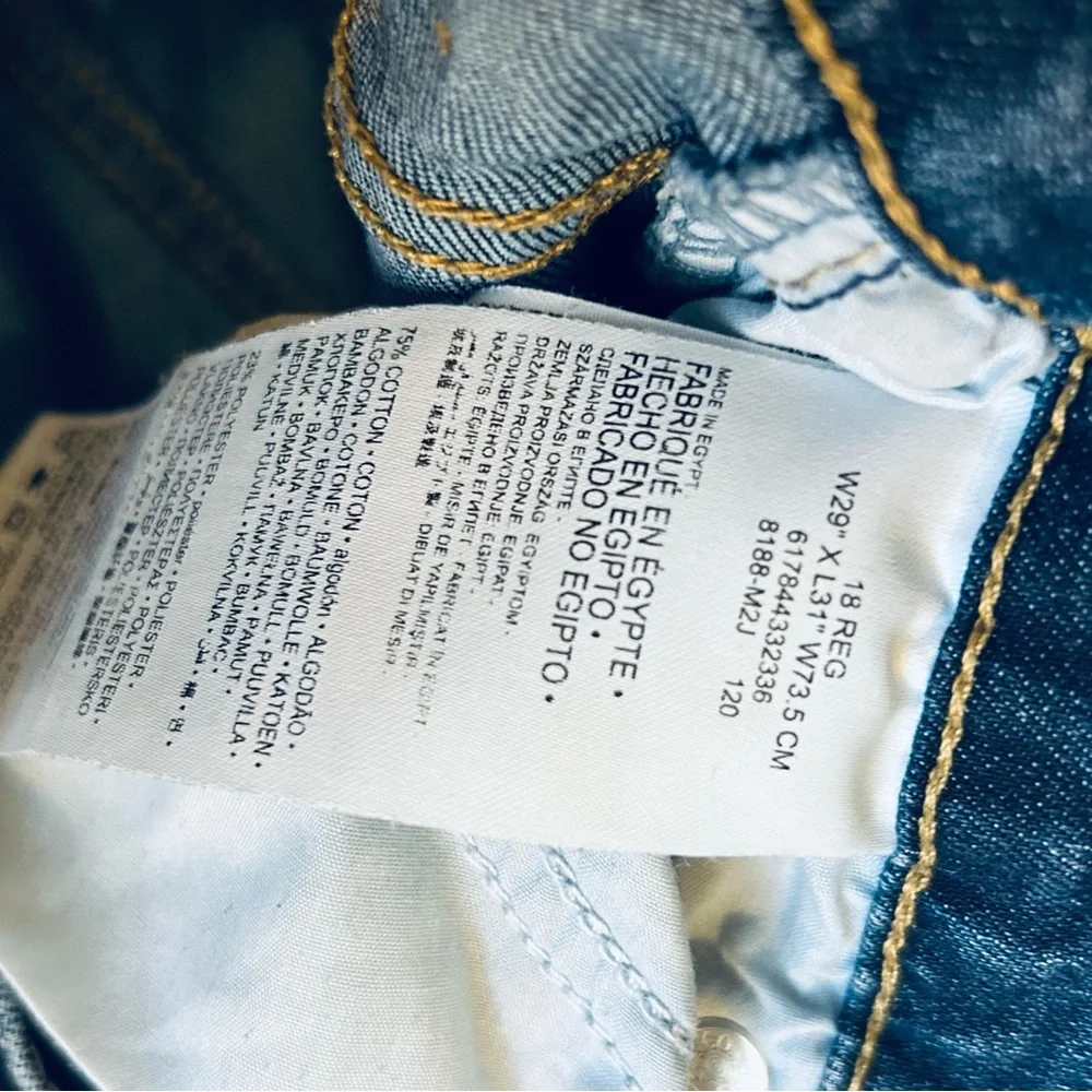 Levi's Kids Dark Blue Jeans - Picture 6 of 8